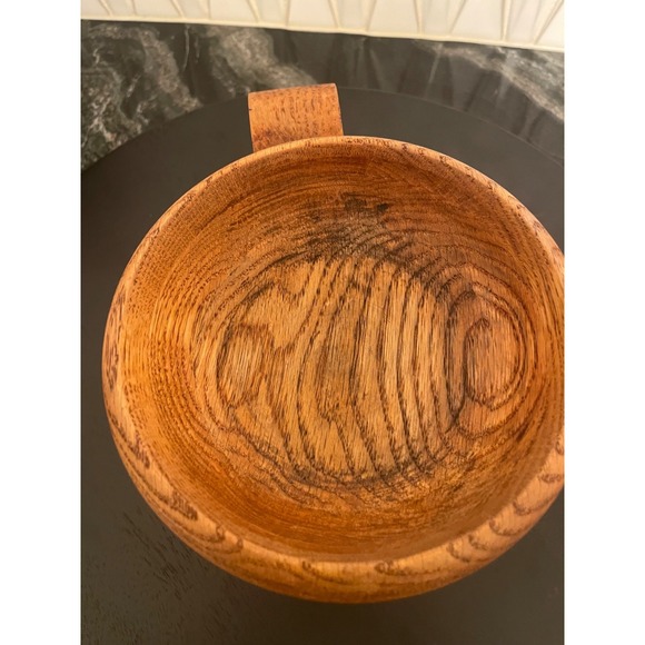 Decorative Solid Wood Wood Turtle Bowl - Hand Made - Many Uses - Picture 6 of 6